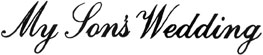 My Son's Wedding Photo Wedding Album Imprinting Die from meritalbums.com