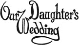 Our Daughter's Wedding Photo Wedding Album Imprinting Die from meritalbums.com