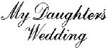 My Daughter's Wedding Photo Wedding Album Imprinting Die from meritalbums.com