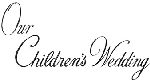 Our Children's Wedding Photo Wedding Album Imprinting Die from meritalbums.com