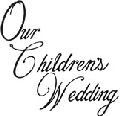 Our Children's Wedding Photo Wedding Album Imprinting Die from meritalbums.com