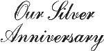 Our Silver Anniversary Wedding Photo Album Imprinting Die from meritalbums.com