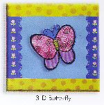 Pioneer 4x6 Album 3D Butterfly Scrapbook