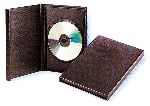 Sonoma Magnetic Closure Bonded Leather Cover DVD Case available at meritalbums.com