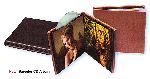 Superior Saddle Heat Burnishable Bonded Leather Cover DVD Album available at meritalbums.com