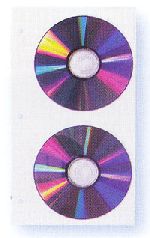 Brava Professional Wedding Photo Album DVD and CD Insert Page by meritalbums.com