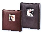 TAP Black Superior Mount Peel & Stick Wedding Albums with Window
