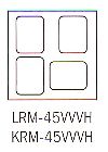 TAP LRM-45VVVH Black 4x5 Photo Mat