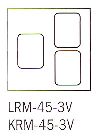 TAP KRM-45-3V 4x5 Black Photo Mat