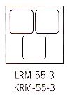 TAP KRM-55-3 5x5 Black Photo Mat