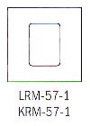 TAP white 5x7 photo mat