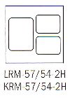 TAP white 5x7 & 5x4 photo mat