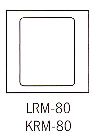 TAP black 8x10 reversible slip-in wedding photo album mat KRM-80
