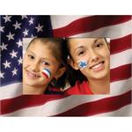 4th of July Paper Frame Easel for 4x6, 6x4, 5x7, or 7x5 Digital Photos