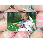 Paper Frame Easter Egg Easel for 4"x6", 6"x4", 5"x7", or 7"x5" Digital Photos