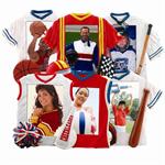 Resin Sports Jersey 3.5" x 5"Photo Frames