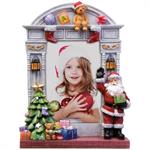 Christmas-Santa-Light-Up-Christmas-4x6-Resin-Picture-Frame