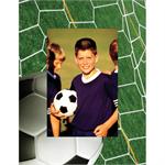 Paper Frame Soccer Sports Easel for 4"x6", 6"x4", 5"x7", or 7"x5" Digital Photos