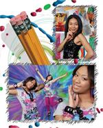 Art Class School Memory Mate Easel Back Cardboard Picture Frame