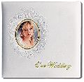 Topflight UNI-3088 Embossed "Our Wedding" Professional Wedding Album