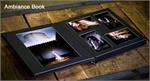 Ambiance Renaissance Leather Wedding Photo Album with Fully Reversible Mats