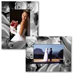 Paper Frame Wedding Easel for 4"x6", 6"x4", 5"x7", or 7"x5" Photos