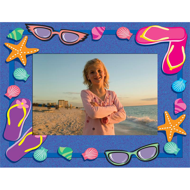 summer paper frames easels for photos photo easels paper vacation photo frames
