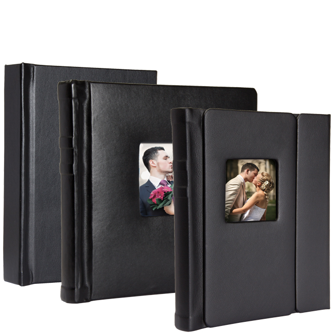 8x8 SelfStick Photo Albums with Overlapping Cameo Cover