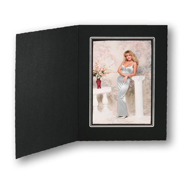 TAP Folders Cal EbonySilver Cardboard Picture Frames and Photo Mounts