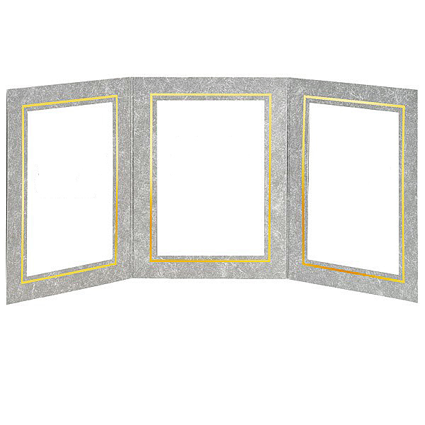 TAP Folders Trinity Cardboard Gray / MarbleGold Printed Picture Frames