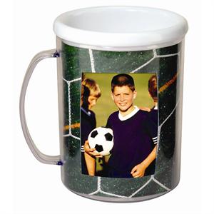 20 oz. Jumbo Snap In Photo Mug #510