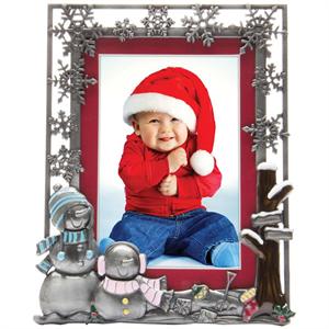 Christmas Pewter Picture Frame P8057-X14