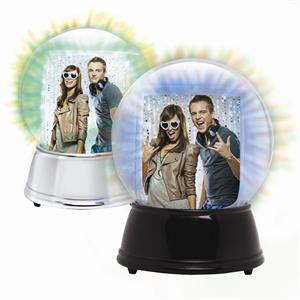 AAA LED Light Up Photo Snowglobes 