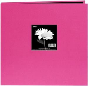 Pioneer-Bright-Pink-12x12-Trend-Fabric-Frame-Scrapbooks-Memo-Book-Photo-Albums