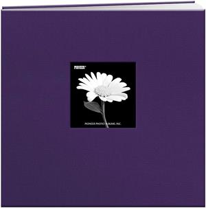 Pioneer-Grape-Purple-12x12-Trend-Fabric-Frame-Scrapbooks-Memo-Book-Photo-Albums