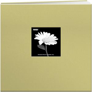 Pioneer-Soft-Yellow-12x12-Trend-Fabric-Frame-Scrapbooks-Memo-Book-Photo-Albums