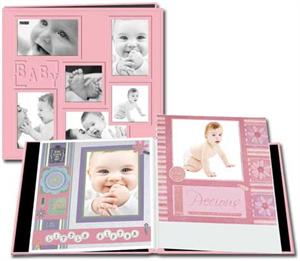 Pioneer 12x12 MB-10COLBP Collage Frame Sewn Embossed Leatherette Scrapbook