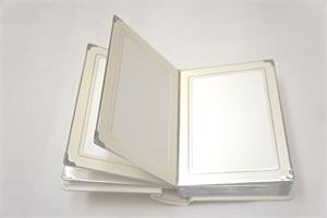 professional-5x7-wedding-photo-album-silver-mylar-edged-pages-metal-corners