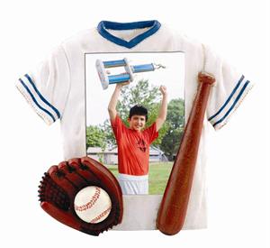 Resin Jersey Sports Frame 3.5x5 Athlete Photo 3510S
