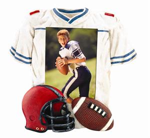 Football Jersey Sports Frame 3.5x5 Athlete Photo 3512S