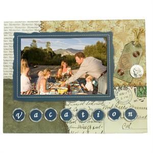 Vacation Picture Frames for 6x4 Photos Scrapbook - S7209