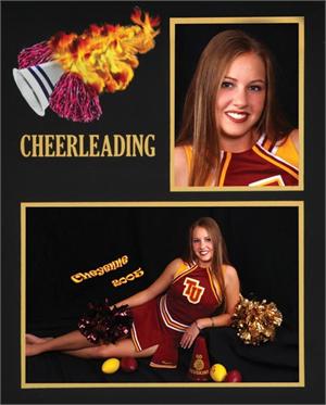 TAP PM-7020 Cheerleading Cardboard Memory Mate for a 7x5 and 3.5x5 Digital Photo