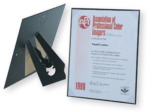 TAP Cardboard Carson Certificate Folder Easel