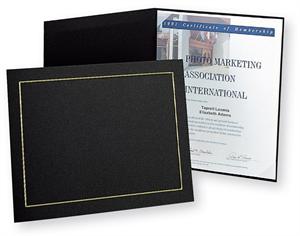 TAP Lindsay 8.5x11 Cardboard Certificate Holder