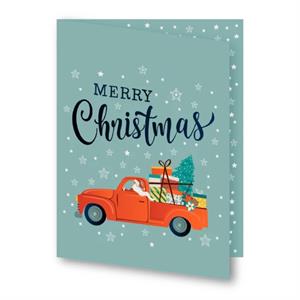 Tyndell-Santa-Truck-Photo-Mount-Folder-4x6-5x7-Christmas-Pictures