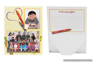 Tyndell-My-Crayons-Memory-Mate-Photo-Easel-with-Autograph-Area-on-Back