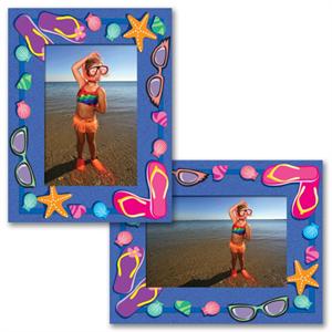 PF-3207 Summer Paper Frame Photo Easel for 4
