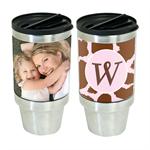 16 oz. Stainless Steel Personalized Photo Tumbler