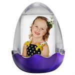 Photo Snow Globe Easter Egg Gift for 3-1/2