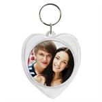 Personalized Photo Heart Keychain Wholesale Case #876